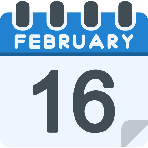 februar Generic Flat icon