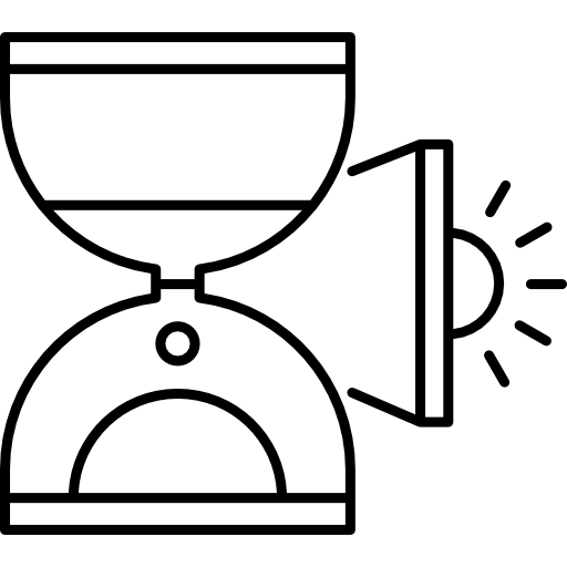 klepsydra Cubydesign Lineal ikona