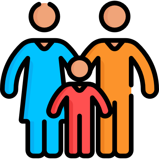 familia Special Lineal color icono
