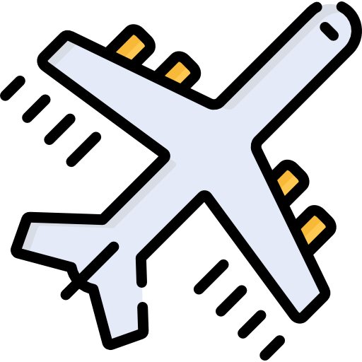 flugzeug Special Lineal color icon