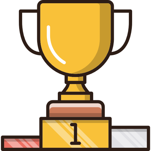 Trophy Cubydesign Lineal Color  icon