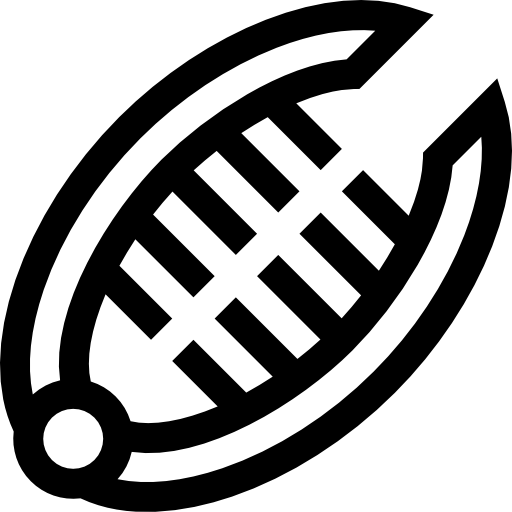 haarklammer Basic Straight Lineal icon