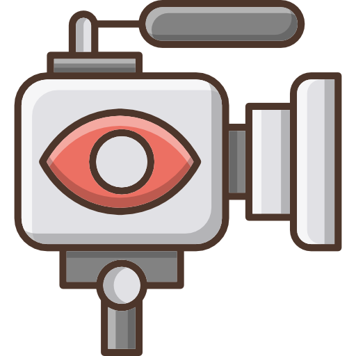 caméra vidéo Cubydesign Lineal Color  Icône