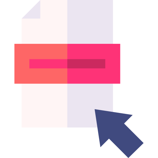 expediente Basic Straight Flat icono