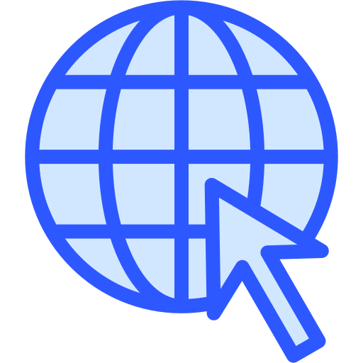 internet Generic Blue icon