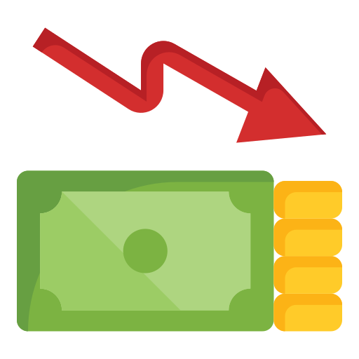 economic crisis Generic Flat icono