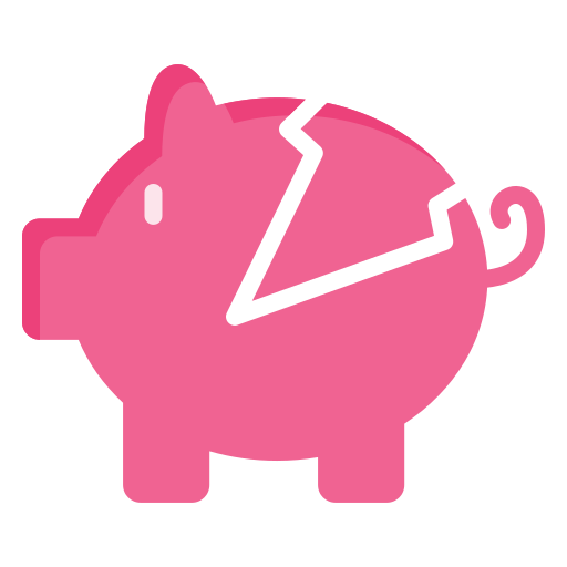 Piggy bank Generic Flat icon