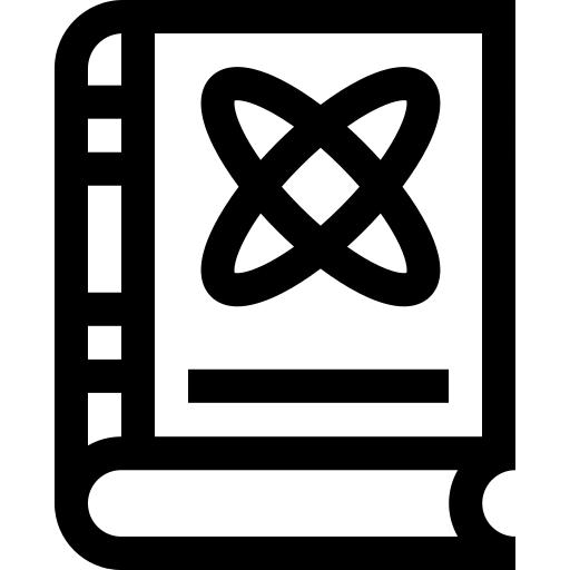 ciencias Basic Straight Lineal icono