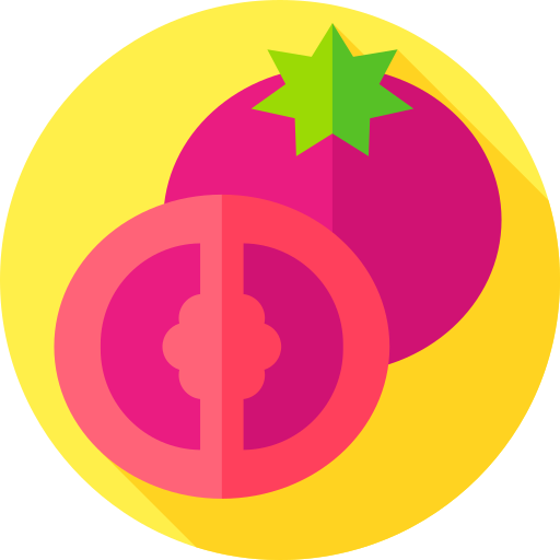 Tomato Flat Circular Flat icon