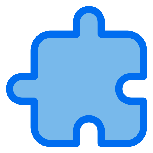 puzzel Generic Blue icoon