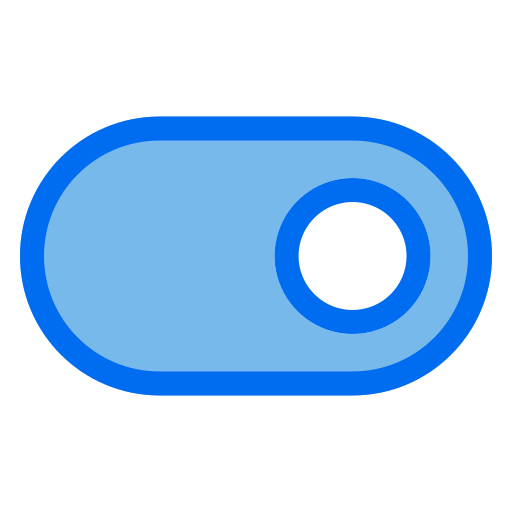 スイッチ Generic Blue icon