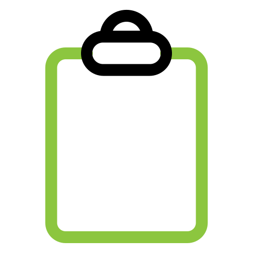 Task Generic Outline Color icon