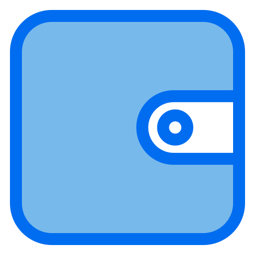 cartera Generic Blue icono