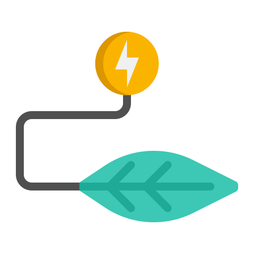 zielona energia Generic Flat ikona