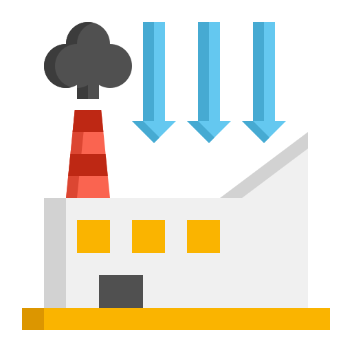 Air pollution Generic Flat icon