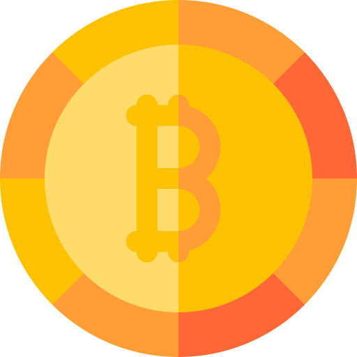 ビットコイン Basic Rounded Flat icon
