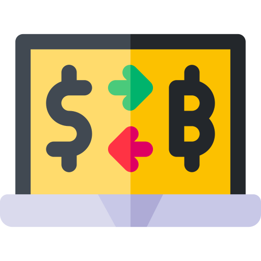 Currency Exchange Basic Rounded Flat icon