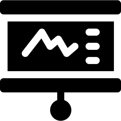 statistiques Basic Rounded Filled Icône