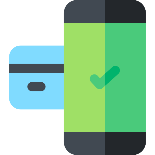 Online payment Basic Rounded Flat icon