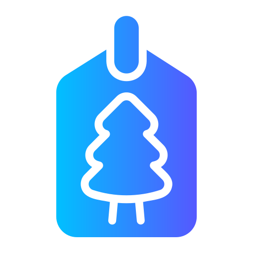 kerst verkoop Generic Flat Gradient icoon