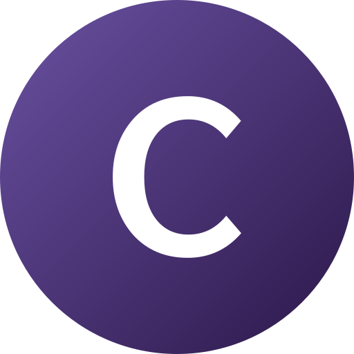 litera c Generic Flat Gradient ikona