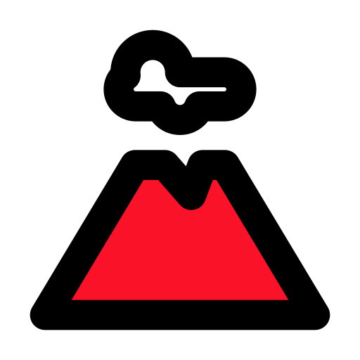 火山 Generic Fill & Lineal icon