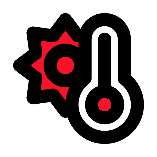 온도계 Generic Fill & Lineal icon
