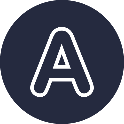 Letter A Generic Glyph icon