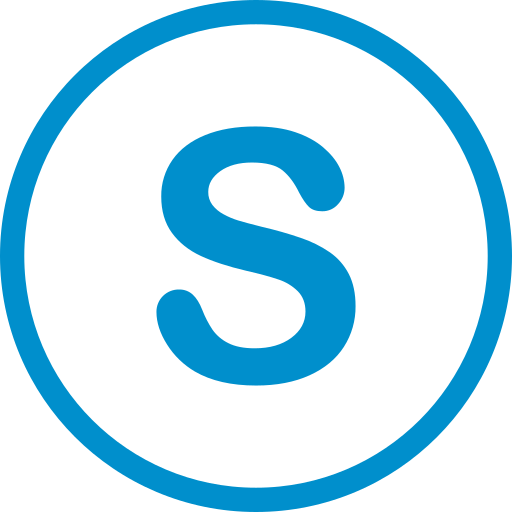 文字 s Generic Blue icon