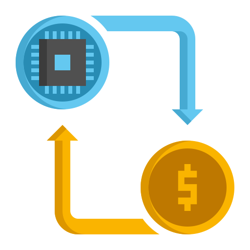 Exchange Generic Flat icon