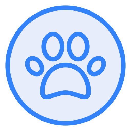 犬 Generic Blue icon