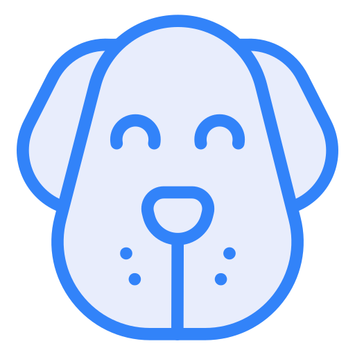 Dog Generic Blue icon