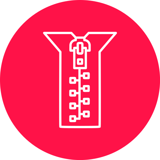 Zip Generic Flat icon