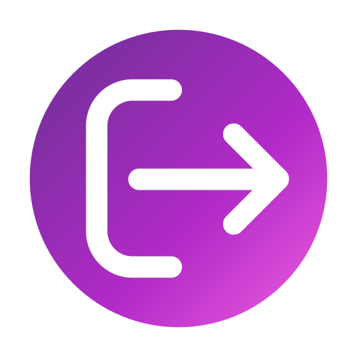 disconnettersi Generic Flat Gradient icona