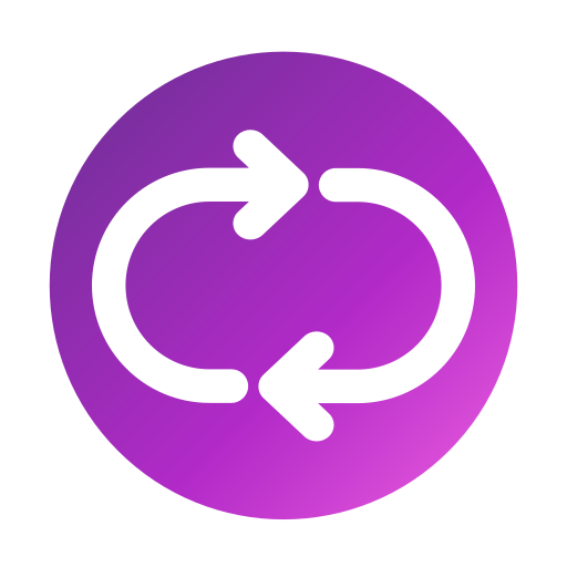 círculo Generic Flat Gradient icono