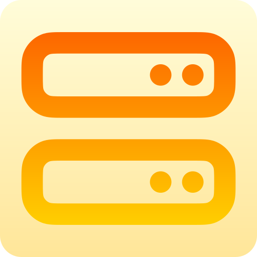 Server Generic Flat Gradient icon