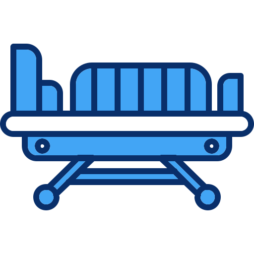 침대 Generic Blue icon