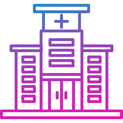 krankenhaus Generic Gradient icon