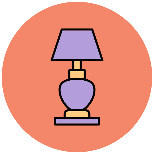 ランプ Generic Outline Color icon