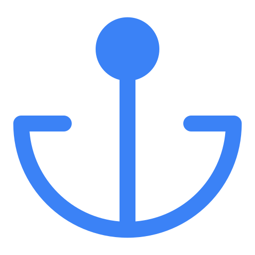 닻 Generic Blue icon