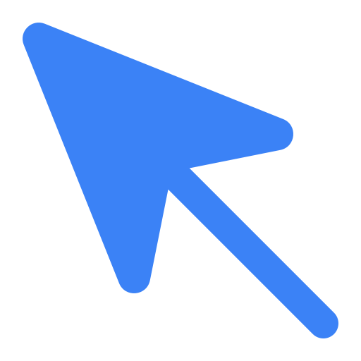 カーソル Generic Blue icon