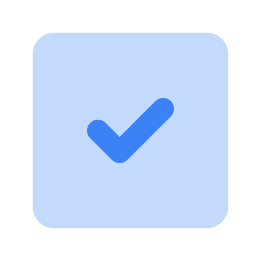 체크박스 Generic Blue icon