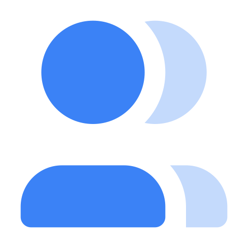 Users Generic Blue icon