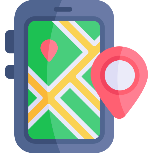 GPS Kawaii Flat icon