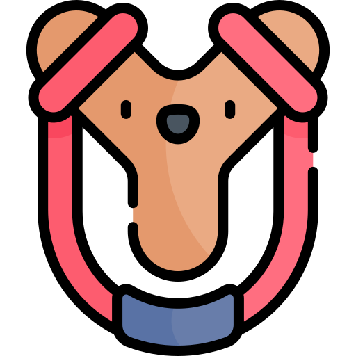 Slingshot Kawaii Lineal color icon