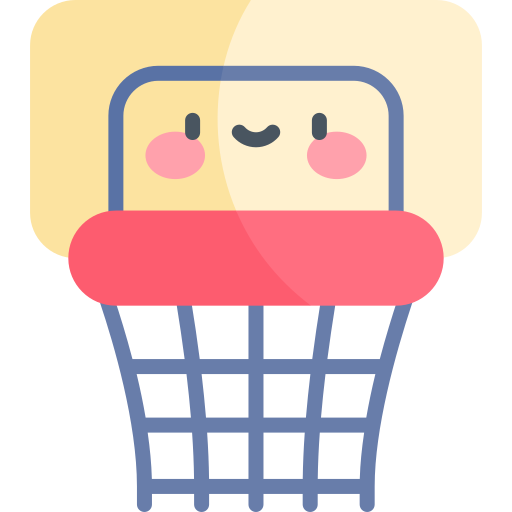 Basketball Kawaii Flat icon