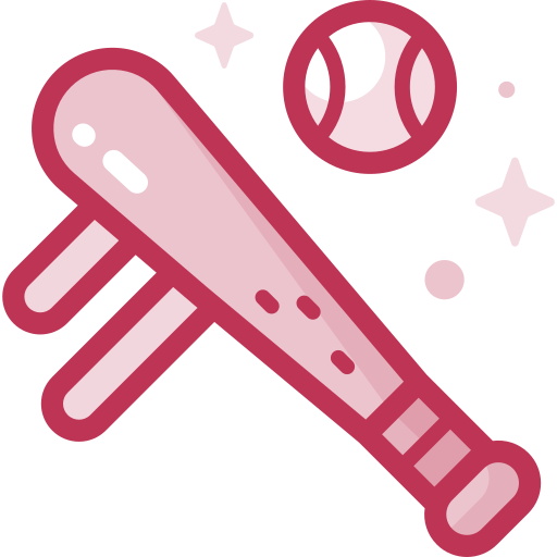 Baseball Special Candy Lineal color icon
