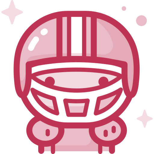 American Football Special Candy Lineal color icon