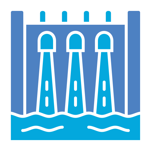 zapora wodna Generic Blue ikona