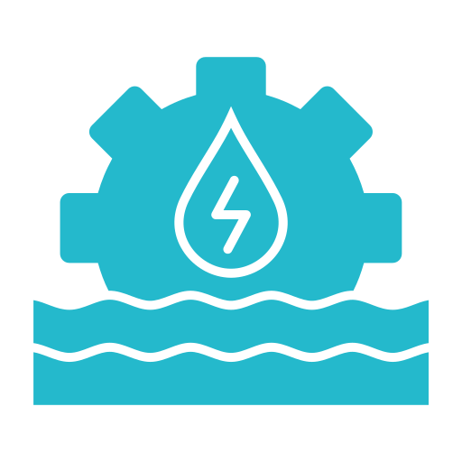 energia idroelettrica Generic Flat icona